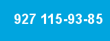 927 115-93-85
